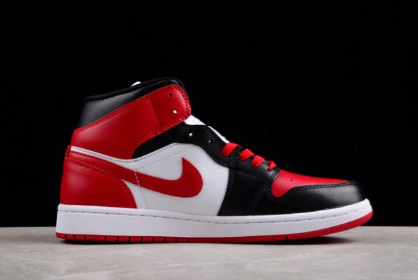 Best Selling Air Jordan 1 Mid “Bred Toe” Basketball Shoes BQ6472-079-1