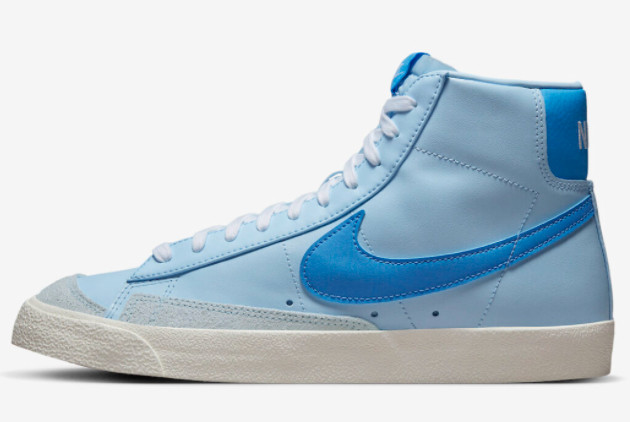 Brand New 2022 Nike Blazer Mid Blue/White FD0304-400