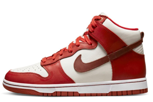 Brand New Nike Dunk High LXX “Cinnabar” Skateboard Shoes DX0346-600