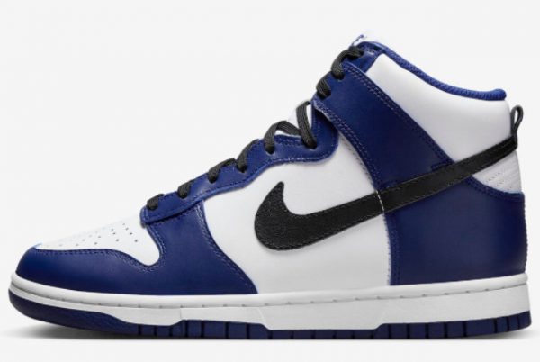 Buy Nike Dunk High “Deep Royal” White/Royal-Black Sneakers DD1869-400