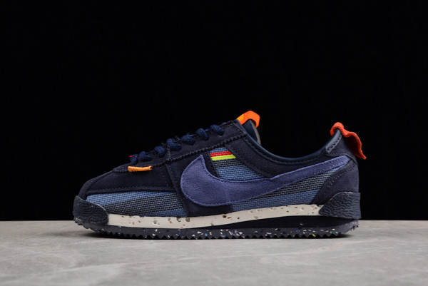 Cheap Sale 2022 Union x Nike Cortez Dark Blue/Orange DR1413-009