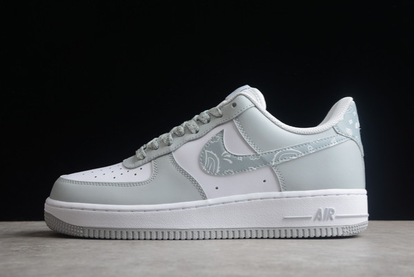 Cheap Sale Nike Air Force 1 Low ’07 Grey White Online XM6321-736