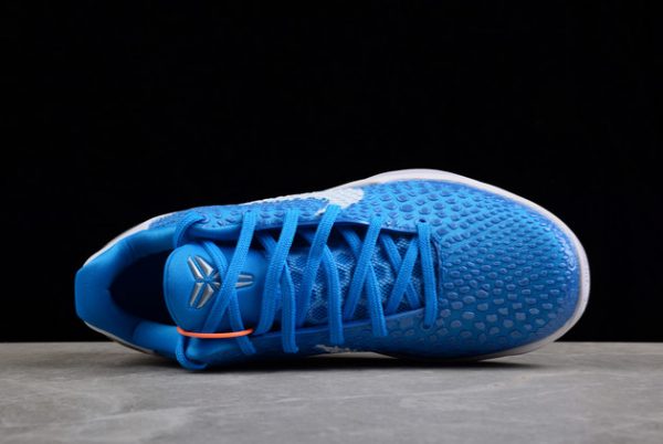 Cheap Sale Nike Zoom Kobe 6 VI TB North Carolina Blue Outlet 454142-004-3