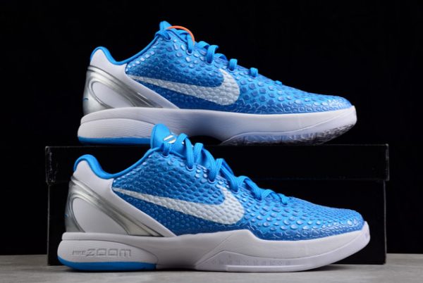 Cheap Sale Nike Zoom Kobe 6 VI TB North Carolina Blue Outlet 454142-004-4