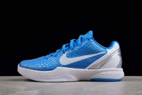 Cheap Sale Nike Zoom Kobe 6 VI TB North Carolina Blue Outlet 454142-004