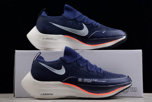 DM4386-995 Nike ZoomX Vaporfly NEXT％ 4.0 Midnight Navy Unisex Sneakers-4