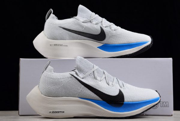 DM4386-996 Nike ZoomX Vaporfly NEXT％ 4.0 By You Custom Grey/Blue-Black Online-4