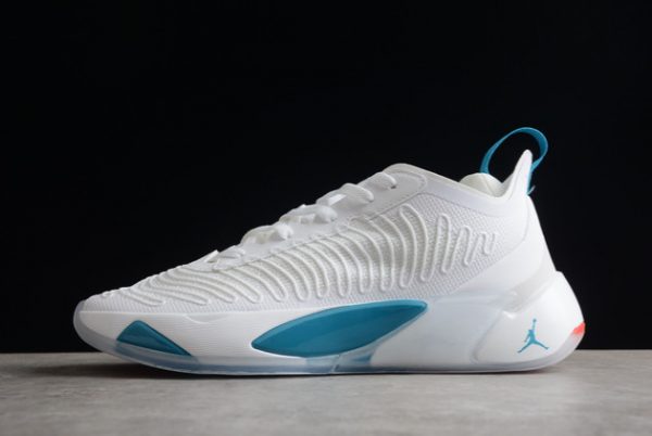 DN1772-104 Latest Jordan Luka 1 “Neo Turquoise” White/Metallic Silver-Neo Turquoise