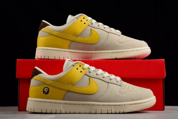 Fashion 2022 Nike Dunk Low “Banana” Coconut Milk/Vivid Sulfur-Cacao Wow DR5487-100-2