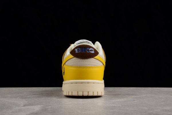 Fashion 2022 Nike Dunk Low “Banana” Coconut Milk/Vivid Sulfur-Cacao Wow DR5487-100-4