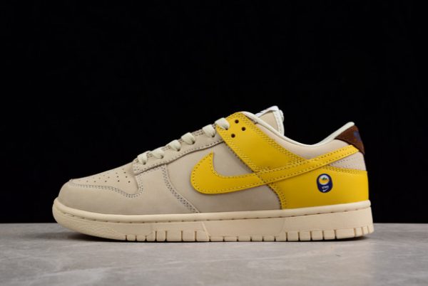 Fashion 2022 Nike Dunk Low “Banana” Coconut Milk/Vivid Sulfur-Cacao Wow DR5487-100