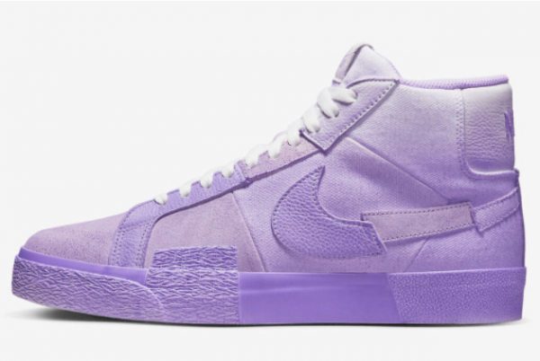 Fashion 2022 Nike SB Blazer Mid PRM “Lilac” Lifestyle Shoes DR9087-555