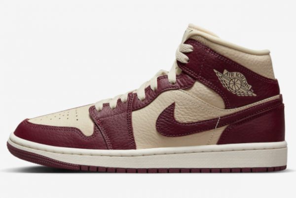 High Quality Air Jordan 1 Mid “Beach Cherrywood” Basketball Shoes DR0501-200