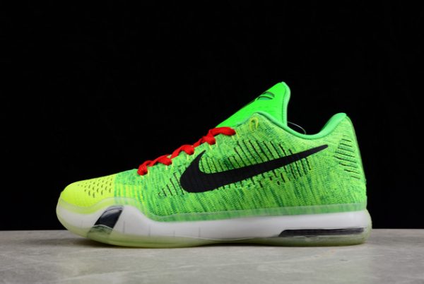 Hot Sell Nike Kobe 10 X Elite ID Grinch Multi-Color Running Shoes 802817-901