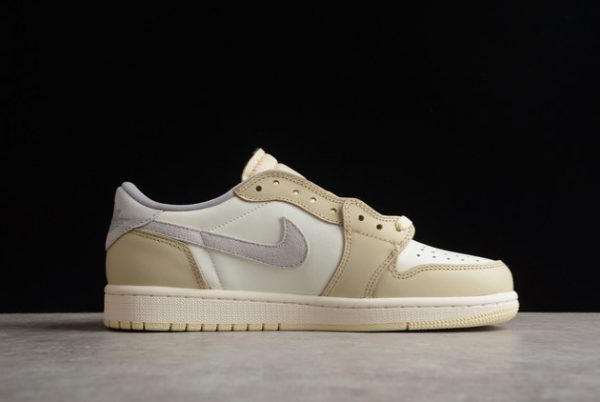 New Release 2022 Air Jordan 1 Low Beige White CZ0790-102-1