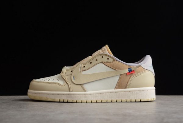 New Release 2022 Air Jordan 1 Low Beige White CZ0790-102