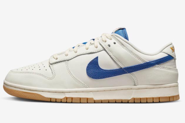 New Sale 2022 Nike Dunk Low “Sail Blue” Skateboard Shoes DX3198-133