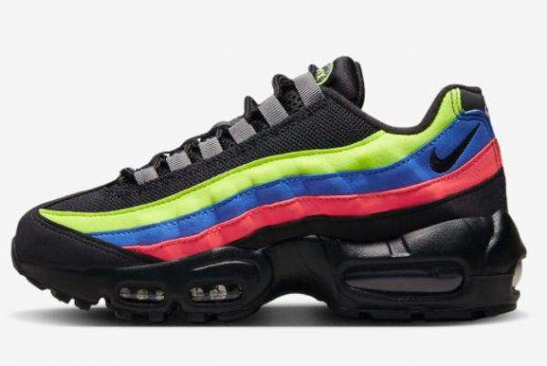 Nice Sale Nike Air Max 95 GS “Black Neon” Online DZ5635-001