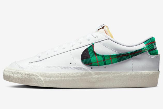 Hot Sale 2022 Nike Blazer Low “Plaid” Sneakers DV0801-100