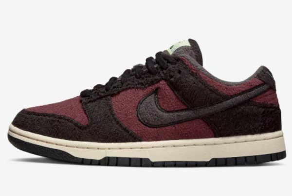 Women's Nike Dunk Low “Fleece” Lifestyle Shoes DQ7579-600