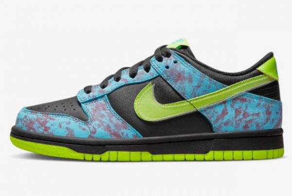 2022 Nike Dunk Low GS “Acid Wash” Skateboard Shoes DV1694-900