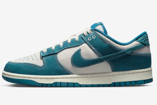 2022 Nike Dunk Low “Industrial Blue” Skateboard Shoes DV0834-101