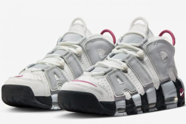 Best Selling 2022 Nike Air More Uptempo White/Grey-Bordeaux DV1137-100-2