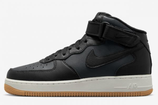 Cheap Nike Air Force 1 Mid “Black Gum” Outlet Sale DV7585-001