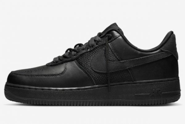 Discount 2022 Slam Jam x Nike Air Force 1 Low Black/Off Noir DX5590-001