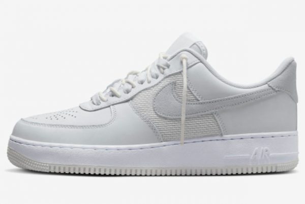 Hot Sale 2022 Slam Jam x Nike Air Force 1 Low White/White DX5590-100