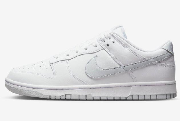 Hot Sale Nike Dunk Low “Pure Platinum” Skateboard Shoes DV0831-101