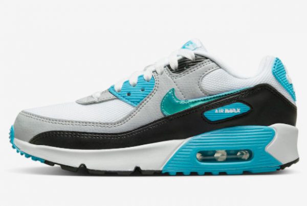 Lifestyle Shoes Nike Air Max 90 GS Laser Blue FD0678-100