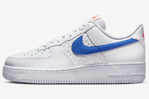 New Sale 2022 Nike Air Force 1 Low Hoops Blue White/Blue FD0667-100