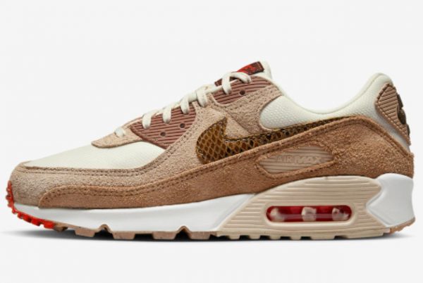 Nike Air Max 90 SE “Snakeskin Swoosh” Lifestyle Shoes DX9502-100