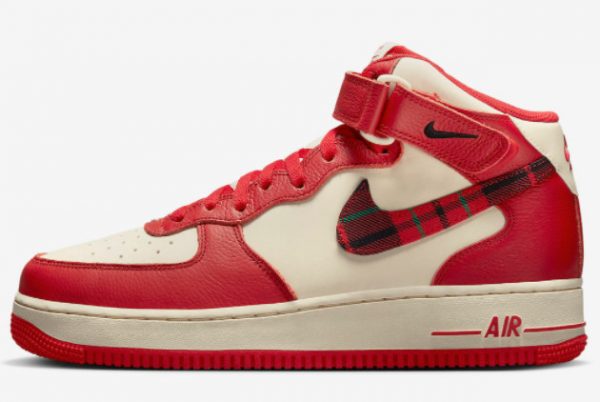 To Buy Nike Air Force 1 Mid “Plaid” Basketball Shoes DV0792-101