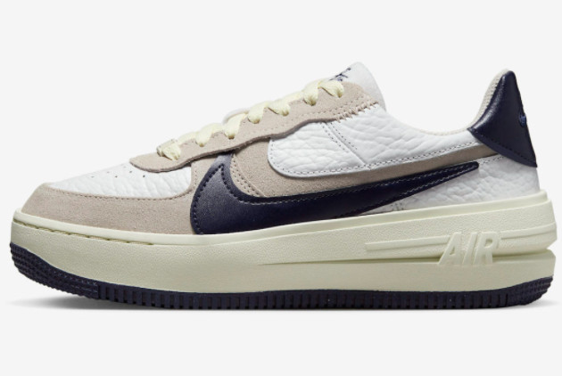 Where To Buy Nike Air Force 1 PLT.AF.ORM “White Navy” FB8481-100