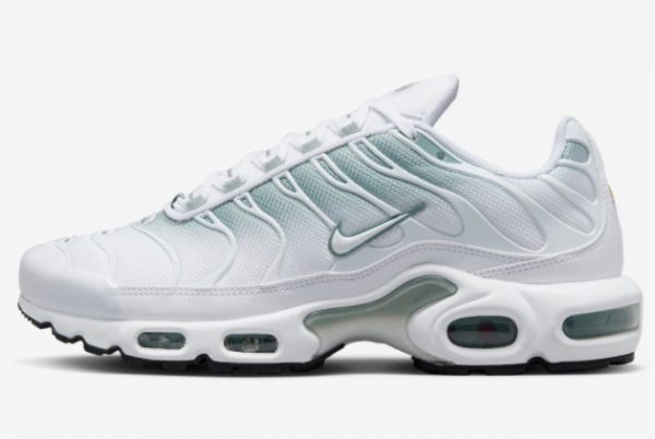 2023 Nike Air Max Plus White/White-Mica Green-Black Outlet Sale DZ3670-100