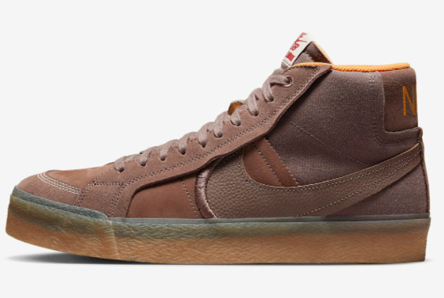 2023 Nike SB Blazer Mid “Brown Gum” Lifestyle Shoes DV5468-200