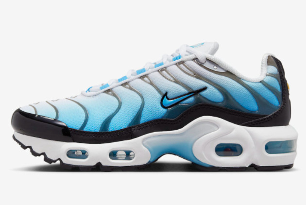 2023 Release Nike Air Max Plus GS “Ice” White/Baltic Blue-Black FD9767-100