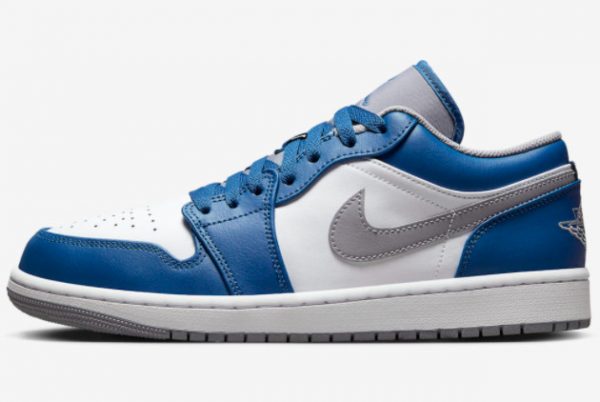 Best Selling 2022 Air Jordan 1 Low “True Blue” Basketball Shoes 553558-412