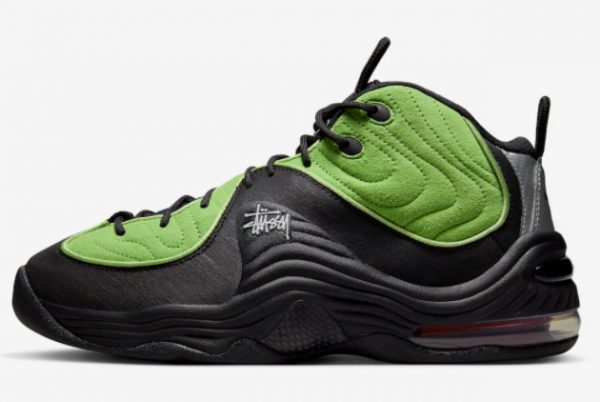 Cheap Sale 2023 Stussy x Nike Air Max Penny 2 Green/Black DX6933-300