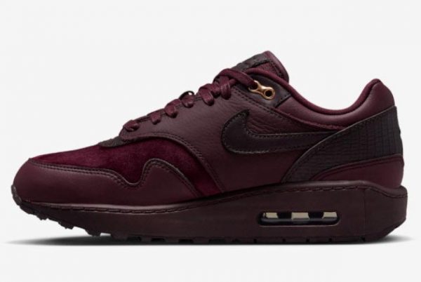 Fashion 2023 Nike Air Max 1 WMNS “Burgundy Crush” DV3888-600