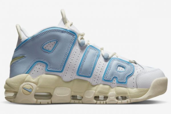 New 2023 Nike Air More Uptempo White Blue Sail Sneakers FD9869-100-1