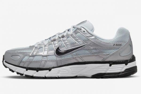 New 2023 Nike P-6000 WMNS “Metallic Silver” Running Shoes FD9876-101