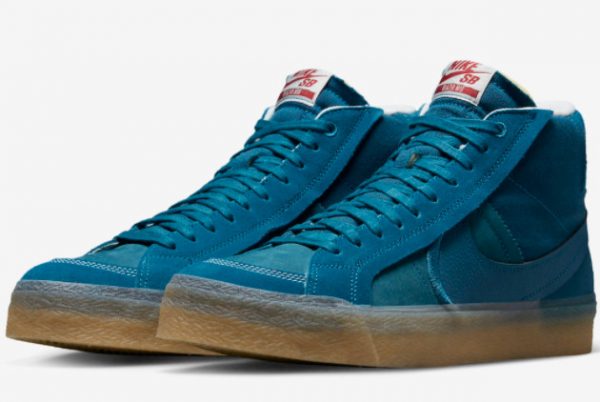 Shop 2023 Nike SB Blazer Mid “Teal Gum” Online DV5468-300-2