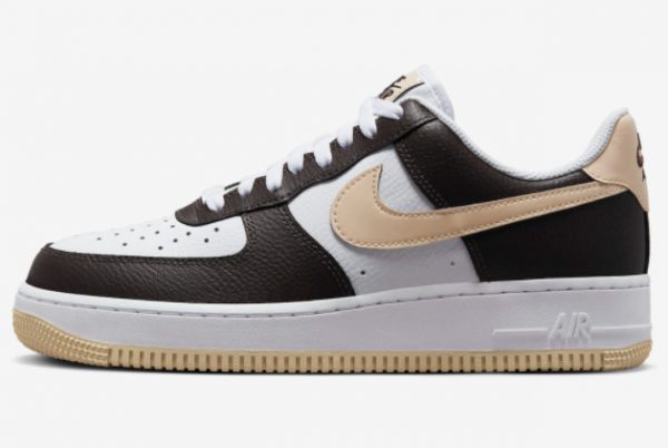 2023 Release Nike Air Force 1 Low White/Black-Sanddrift FD9873-101