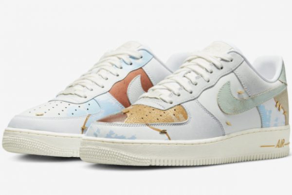 Cheap Sale 2023 Nike Air Force 1 Low Peak White/Sail White-Light Silver-White FB4957-111-2