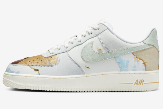 Cheap Sale 2023 Nike Air Force 1 Low Peak White/Sail White-Light Silver-White FB4957-111