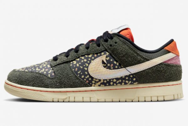 2023 Nike Dunk Low “Rainbow Trout” Skateboard Shoes FN7523-300