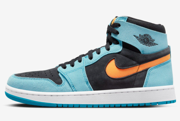 Best Price 2023 Air Jordan 1 High Zoom CMFT 2 Black Blue Orange DV1307-408